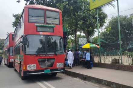 ঢাকা এলিভেটেড এক্সপ্রেসওয়েতে ১৮ মিনিটের বাসযাত্রার জন্য অপেক্ষা আধা ঘণ্টার